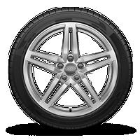 Příplatková výbava PRN 18" litá kola - 5 dvojitých paprsků ve hvězdicovém designu velikost 8Jx18 pneumatiky 245/45