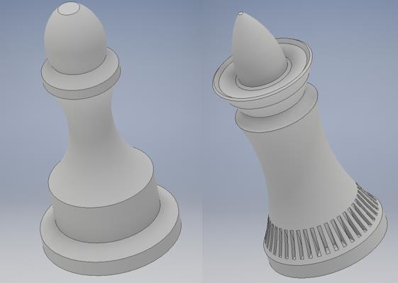 Také byl změněn celkový koncept základny figurky, kde došlo ke změně jejího průměru z původních 25 mm na průměr 20 mm.