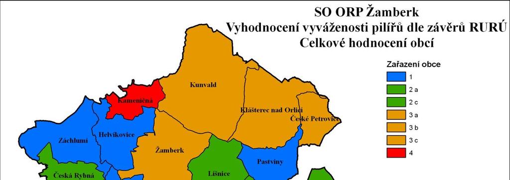Rozbor udržitelného rozvoje území SO ORP Žamberk 2010