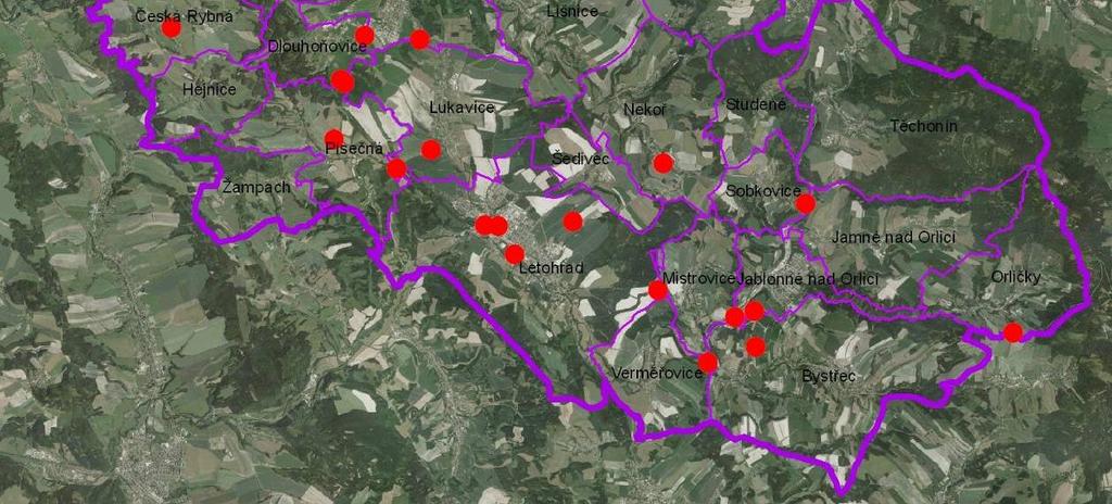 třídy I/11 vedoucí v trase (Vamberk -) Žamberk Jablonné n/o Červenovodské sedlo (- Šumperk.