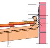 Provedení detailů PROVEDENÍ ŠTÍTOVÉ HRANY PROVEDENÍ ŠTÍTOVÉ HRANY krycí lišta Wakaflexu Wakaflex oplechování Wakaflex štítové prkno krokev kontralať střešní fólie TOP RU Resistant bednění štítové