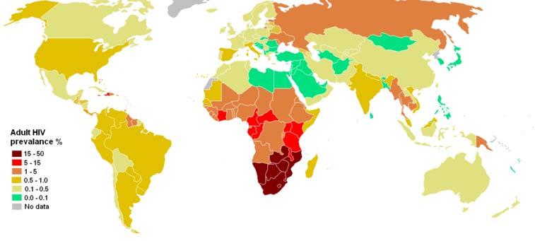 Centra pandemie HIV Botswana