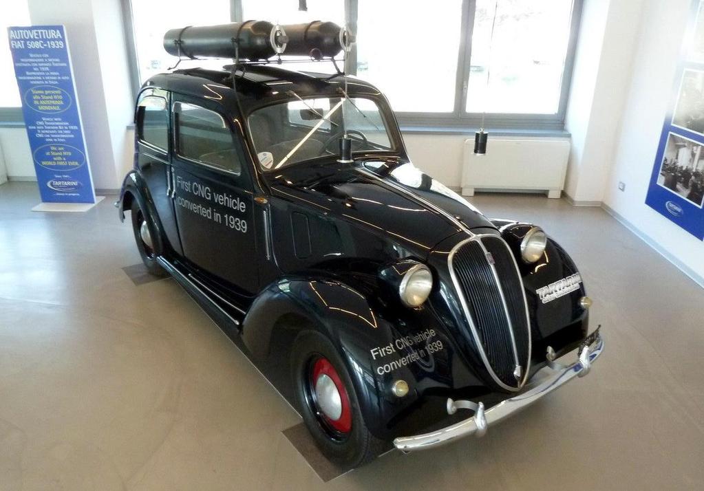 Historie pohonu na CNG Fiat 508 CNG