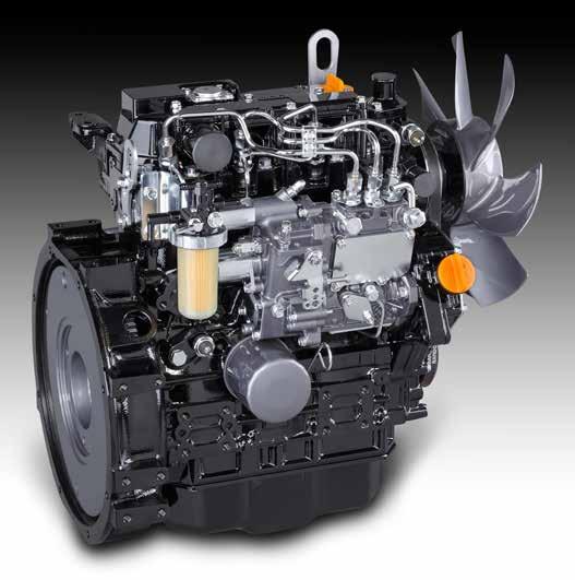 Společnost Yanmar je výrobcem všech hlavních součástí pohonné soustavy Motor, převodovka a nápravy motoru, převodovky i náprav.