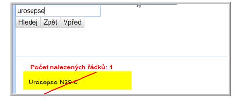 neznamená sepsi.