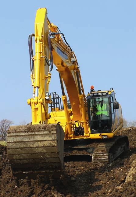 Kvalita, na kterou se můžete spolehnout Kvalita Komatsu S nejnovější výpočetní technikou a díky důkladnému zkušebnímu programu vyrábí Komatsu svá zařízení tak, aby vyhovovala vašim nejvyšším nárokům.