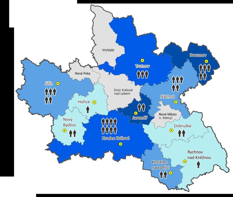 Podíl na odpovědích v % Sociálně vyloučené lokality 25 20 Skupiny ohrožené soc.