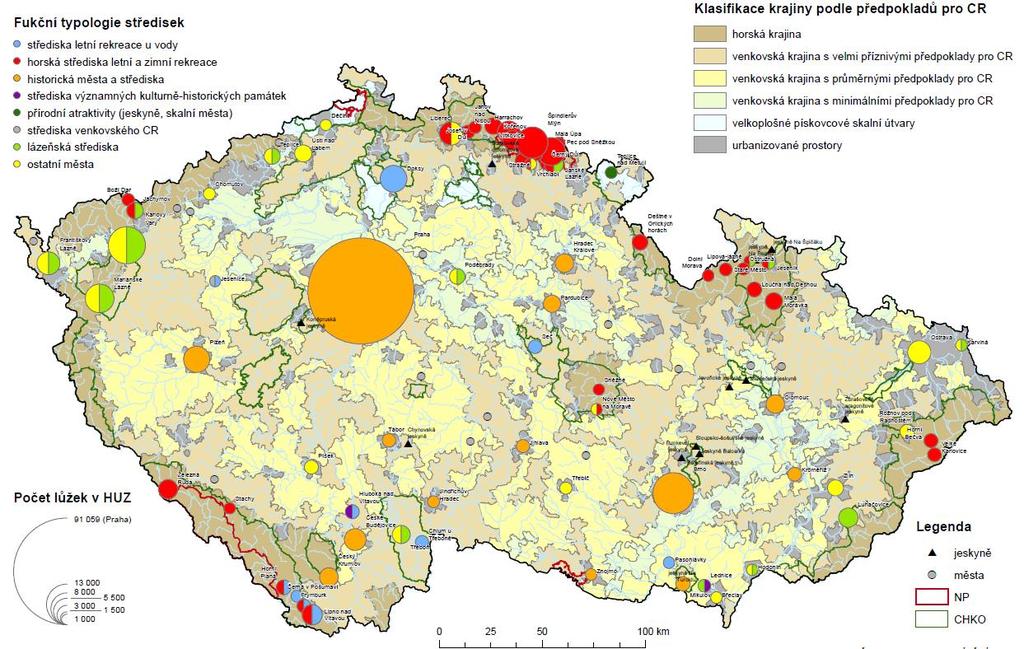 7. Zhodnocení potenciálu cestovního ruchu v kraji Vazba na návrhovou část: Opatření 1.1 Opatření 1.