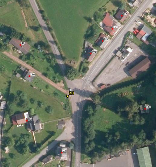 Umístění hlásičů v