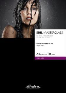 com SIHL MASTERCLASS Lustre Photo Paper DUO 330 :: polomatný oboustranný fotografický papír Německo Vysokogramážový jakostní