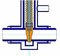 Šoupátkové ventily <Gate Valves> 75FS Šoupátkové ventily (např.