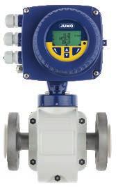 JUMO Safety Performance Kompaktní řešení Elektronické produkty Senzory Nabídka školení JUMO flowtrans MAG S Magneticko-indukční průtokoměry Pro procesní