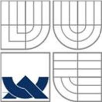 VYSOKÉ UČENÍ TECHNICKÉ V BRNĚ BRNO UNIVERSITY OF TECHNOLOGY FAKULTA STAVEBNÍ ÚSTAV POZEMNÍHO STAVITELSTVÍ