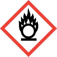 1272/2008: Výstražný symbol nebezpečnosti: Signální slovo: Nebezpečí Standardní věty o nebezpečnosti: H314 Způsobuje těžké poleptání kůže a poškození očí.