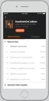 Audiozákony NOVÁ VERZE APLIKACE Audiozákony Poslouchejte právní předpisy kdekoli a kdykoli.