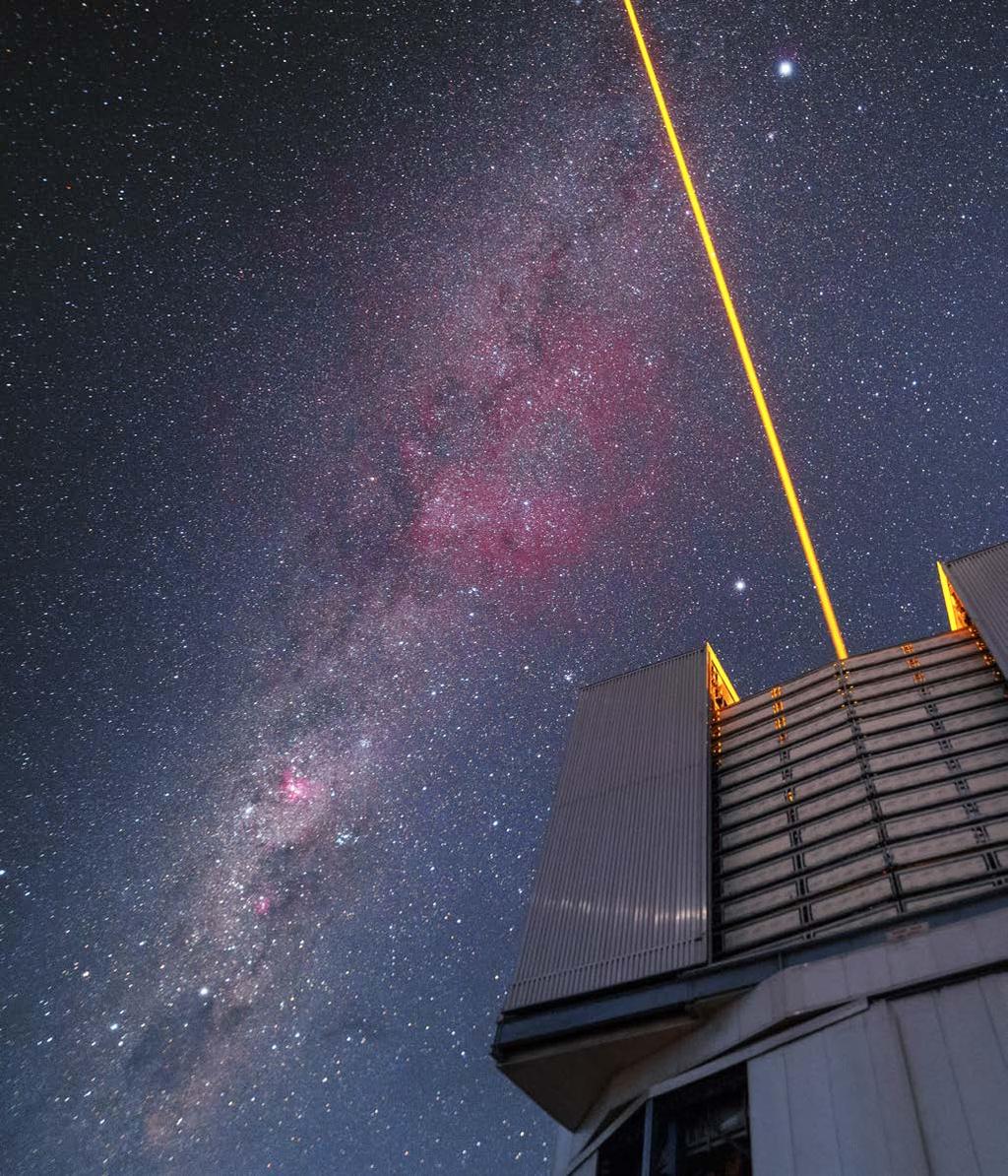 V posledních letech astronomové výrazně zdokonalili adaptivní optiku, jež snižuje vliv neklidné zemské atmosféry na kvalitu pozorování. Díky tomu je možné dosáhnout mimořádně ostrých snímků.