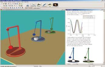 2 (http://designsoftware.com/). Tyto programy využívají virtuální 3D prostředí, které věrně simuluje realitu. Obr. 2: Virtuální stavebnice pro fyziku: Edison, Newton.