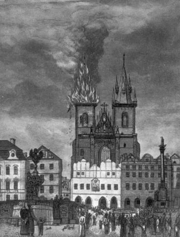 požáry Praha, Týnský
