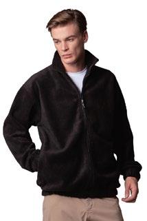 módní střih 300 g/m² (antipilling fleece) rukávy všité do průramků zip s logo Grizzly boční kapsy na