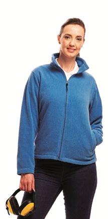 17 Dámský Fleece Micro Full Zip TRF565 (2 series microfleece) technologie layer lite hluboké boční kapsy na zip fleecové manžety nastavitelný dolní lem (2 series