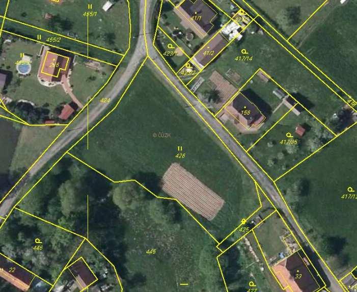 Umístění SN katastrální mapa: Stabilizační nádrže Vyústění ze SN je do bezejmenného vodního toku LEGENDA: