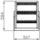 1 LS-250P060CW135 Studená bílá 5000-00 230 23 852,- - Standardně lze dodat svítidlo v provedení 80 300W 330W M LUX W/L(M) 4 1755 3,6/9,6 6 438 7,3/19,3 8 195 10,9/28,9 10 109 14,6/38,6 Vyzařovací