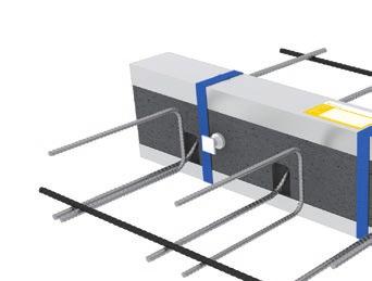 Balkónový izolační nosník TiP Q-max Základní specifikace Nosníky jsou standartně dodávány pro tloušťky desek 160 ~ 250 mm, vyrobíme také atypické kusy (s výškou H = 120-160 mm) Standartní délka pvku