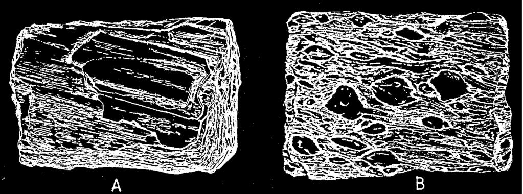 Metamorfóza Struktura - porfyroblastická (okatá)