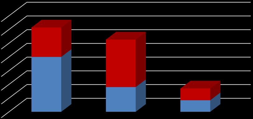 Tabulka 56 Zdravotní stav uživatelů CSP Litoměřice celkem CSP CELKEM 2015 2016 2017 Celkem Muži Ženy Celkem Muži Ženy Celkem Muži Ženy Mobilní 293 219 75 266 203 63 307 200 107 částečně