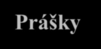 Otrava látkami s leptavým účinkem Prášky na čištění, na praní, prášky do
