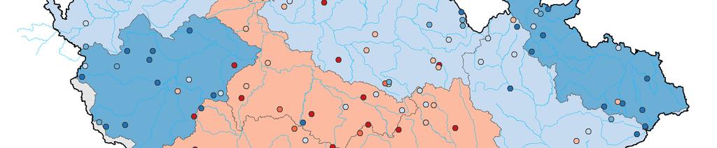 vydatnost Horní Labe 13 3 16 22 16 30 Horní Vltava 19 13 25 31 6 6 Dolní Vltava 27 9 27 28 0 9 Berounka 12 0 6 17 12 53