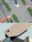 23 Implementation of Letná garage and the technological centre Obr. 24 Odtěžený profil tunelu u výjezdové rampy Fig.