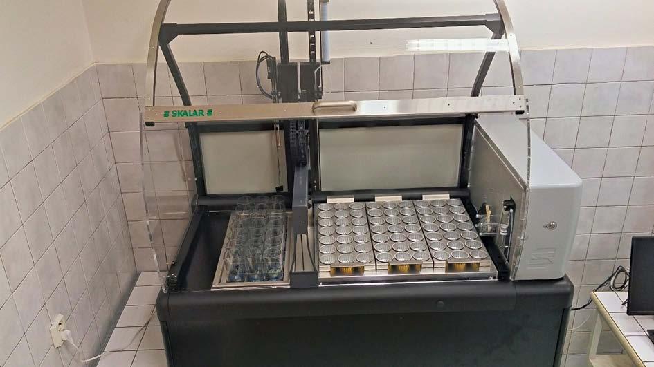 V jednom vzorku lze stanovit až pět frakcí, nebo zvolit jednu, dvě či tři libovolné frakce. Přístroj byl instalován v Brně.