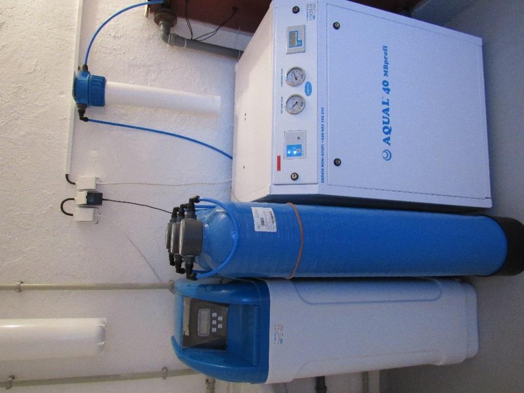 AQUAL 40 MB profi včetně změkčovacího filtru AC-K-30 zajistí v potřebném
