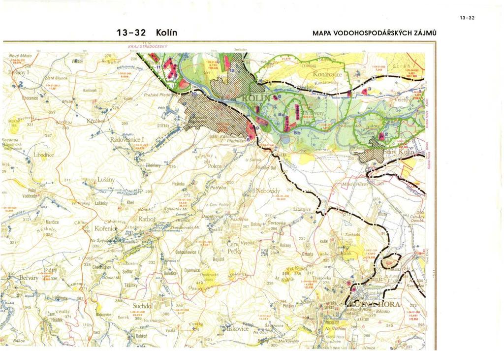 V následujícím mapovém podkladu jsou dokladovány