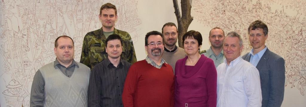 Andrea MARTINKOVÁ, Mgr. Josef KUČERA, Mgr. Libuše KOŘÍNKOVÁ, Bc. Věra PACLÍKOVÁ Ing. Bc. Miroslav ŠPLÍCHAL, kapitán Ing.