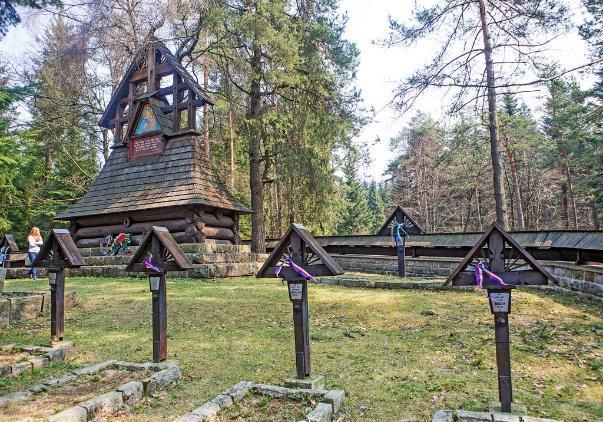 Vojenské hřbitovy v Haliči Při práci na našem projektu jsme viděli v daleké