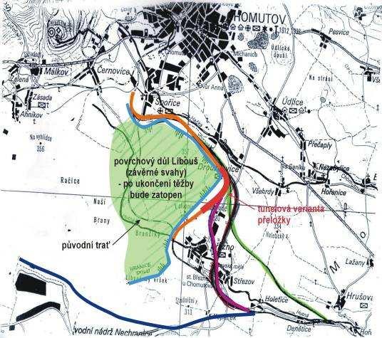 Tunel Březno GTP zajišťován projektantem Technologie ražeb předurčená Realizační dokumentaci provádí týž subjekt jako dělal DSP