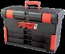 KUFR 16 profi 415 mm KUFR 16 profi 205 mm 220 mm KUFR 20 profi 255 mm plastový montážní kufr s organizérem