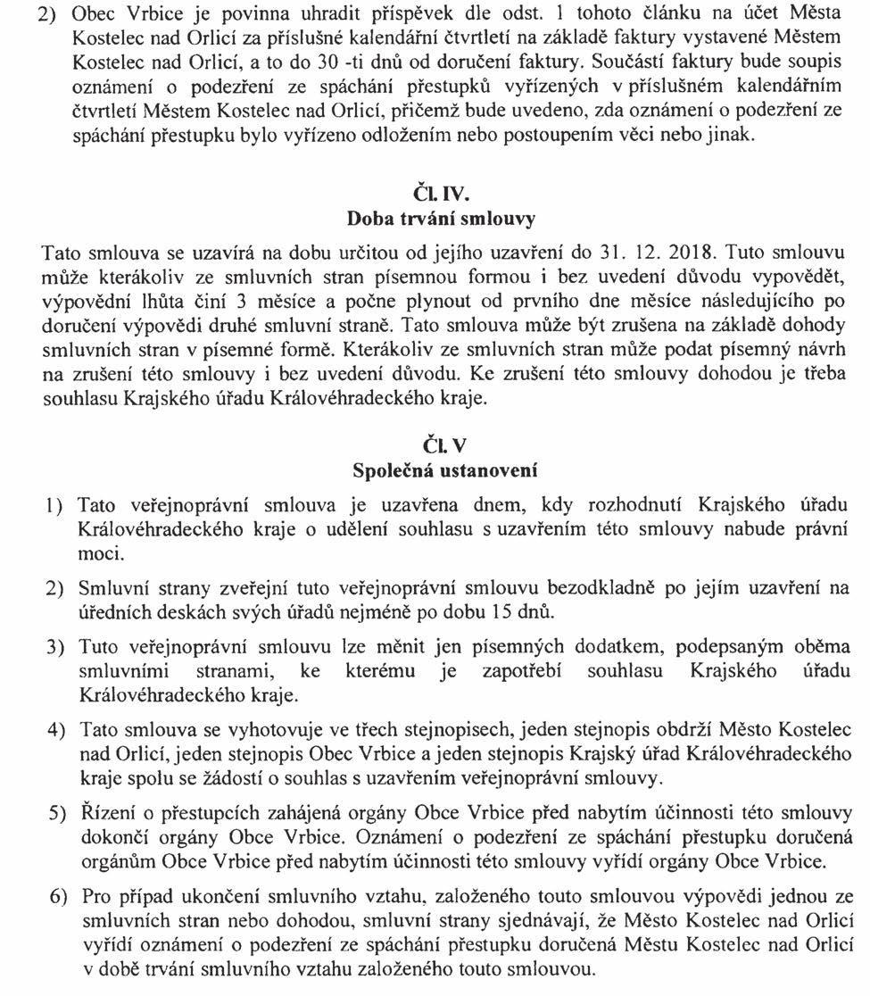 Částka 2/2015 Věstník právních předpisů Královéhradeckého kraje Strana 126 Ve Vrbici dne 18. 12. 2014 V Kostelci nad Orlicí dne 18.