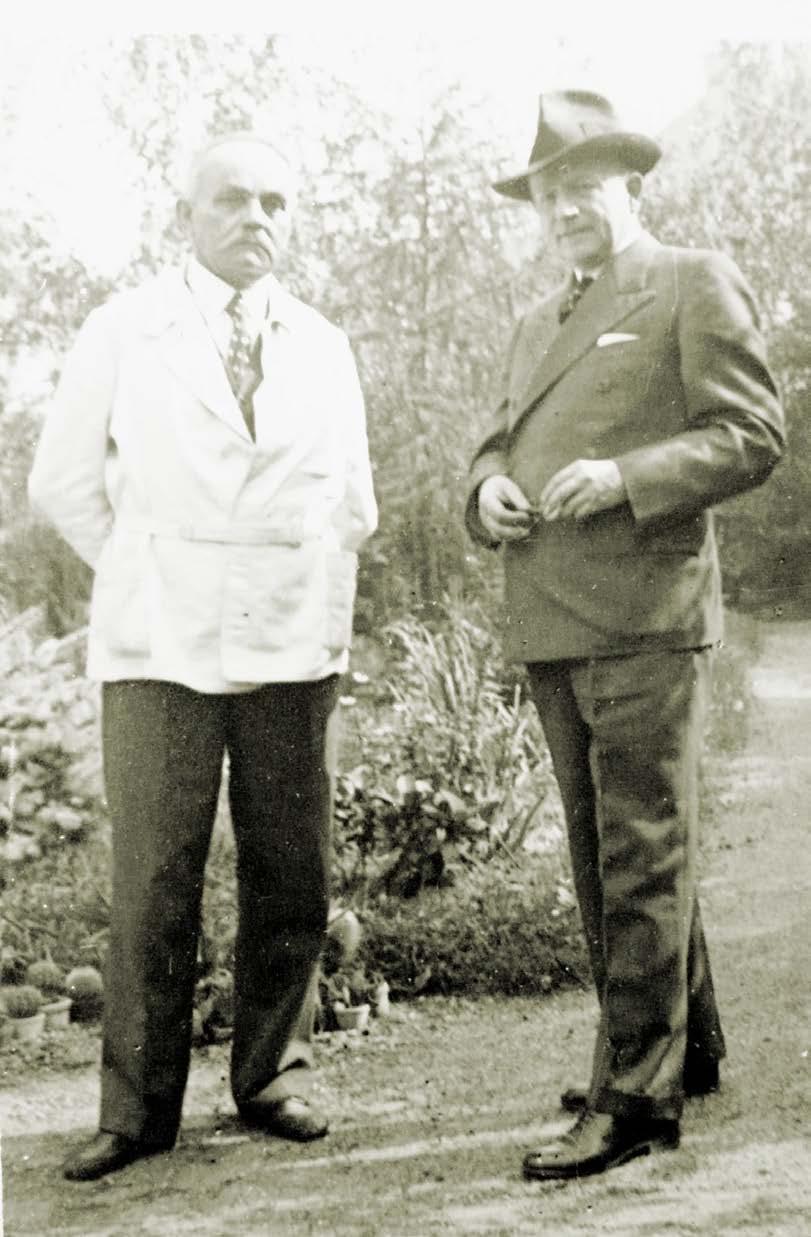 František Zavřel se spisovatelem J. S.