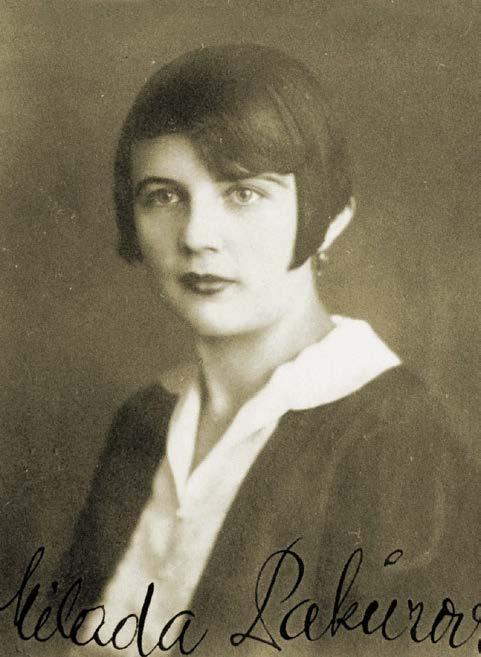 sbírka Antonína Pakury), nahoře vpravo fotografie Milady