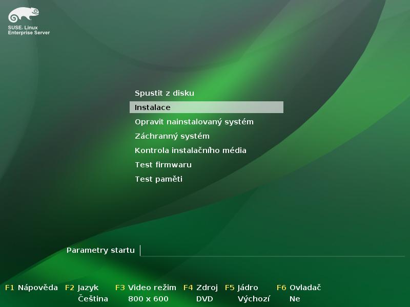 Rychlá instalace SUSE Linux Enterprise Server 11 SP4 července 15, 2015 www.suse.com Pomocí následujících postupů nainstalujete SUSE Linux Enterprise Server 11 SP4.