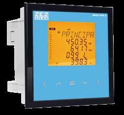 REGULÁTORY JALOVÉHO VÝKOU harakteristika Verze pro regulaci 6 a 12 stupňů Integrovaný analyzátor a monitoring reziduálního proudu Komunikační rozhraní RS-485 s protokolem Modbus RTU Regulátor