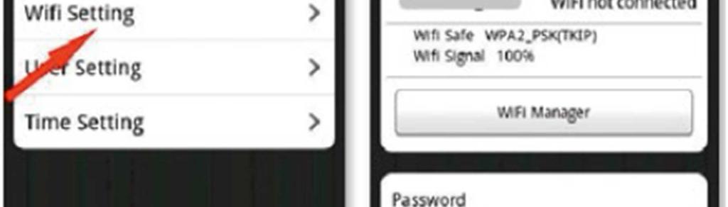 Vyberte Váš router a zadejte heslo (WPA nebo WPA2). Po potvrzení zakliknutím symbolu OK je síť WLAN zřízena.