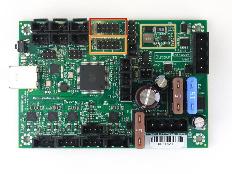 Step 13 Zapojení elektroniky (3) Kabel k LCD s jedním pruhem