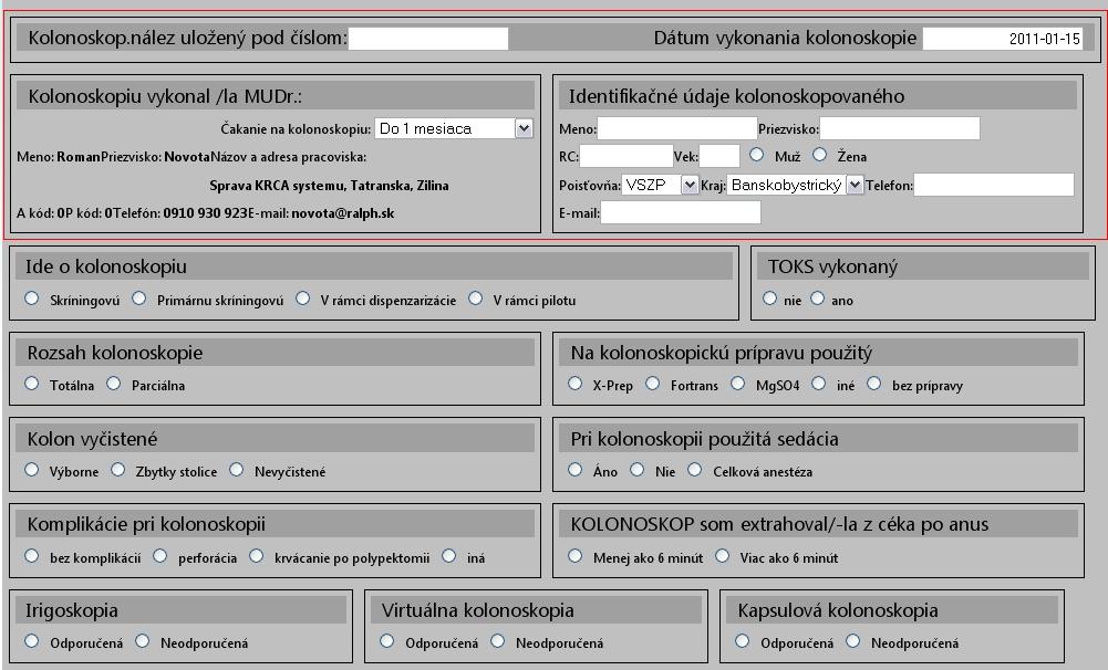 4 Návrh elektronického formulára na