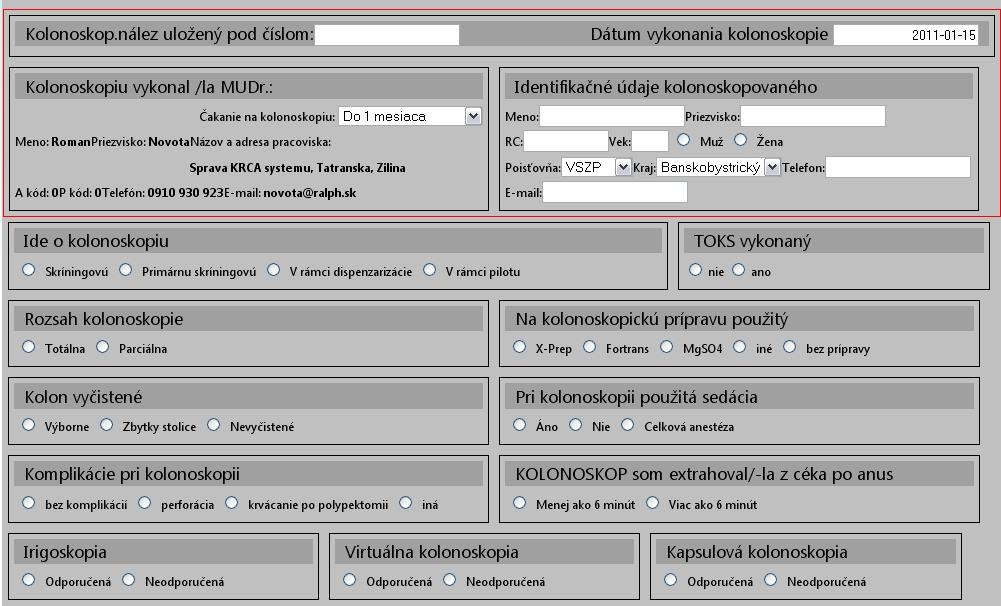 4 Návrh elektronického formulára na