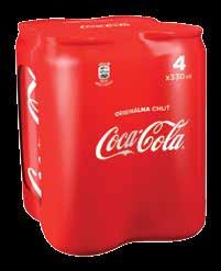 Coca-Cola 4 x 330 ml jednotková