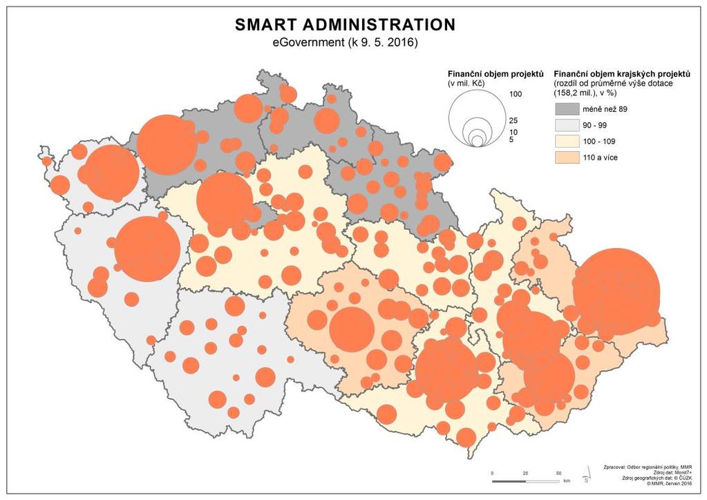 č. 1 Místo realizace projektů systémy kvality a strategického